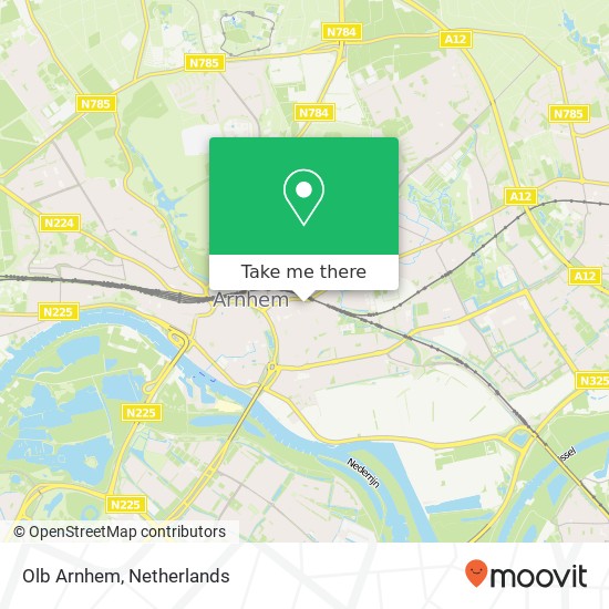 Olb Arnhem map