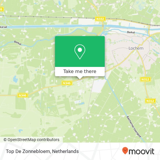 Top De Zonnebloem map