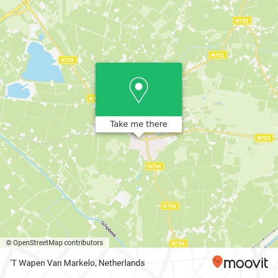 'T Wapen Van Markelo map