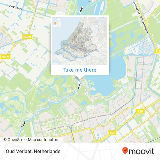 Oud Verlaat map