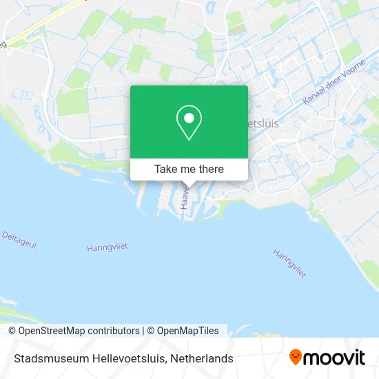Stadsmuseum Hellevoetsluis Karte