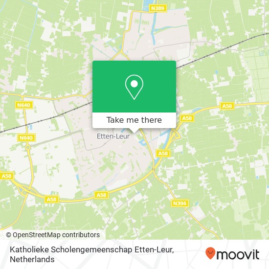 Katholieke Scholengemeenschap Etten-Leur map