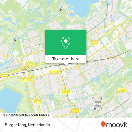 Burger King map