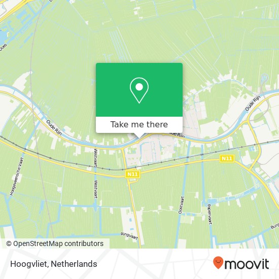 Hoogvliet map