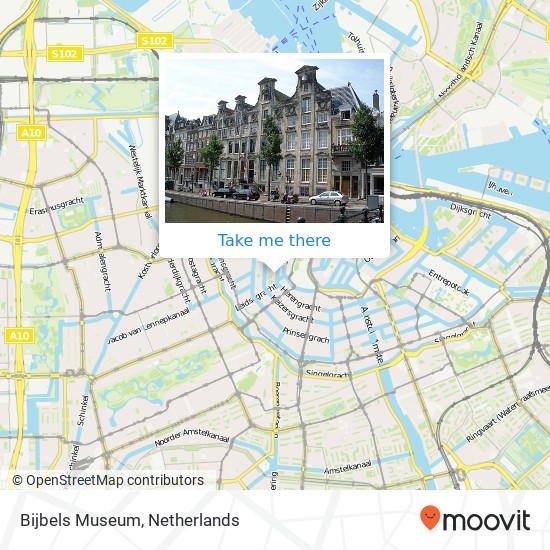 Bijbels Museum map