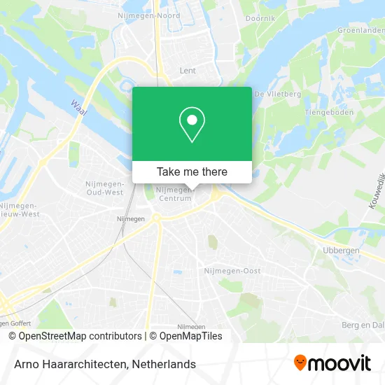 Arno Haararchitecten map