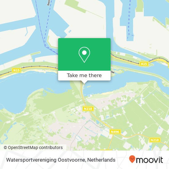 Watersportvereniging Oostvoorne map