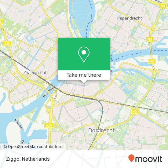 Ziggo map