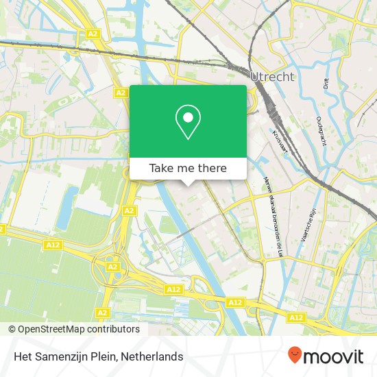 Het Samenzijn Plein map