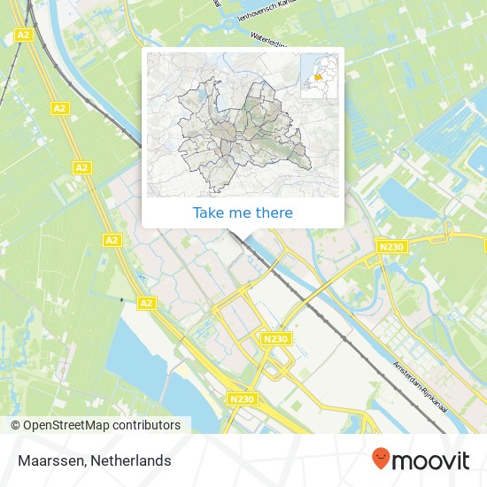 Maarssen map