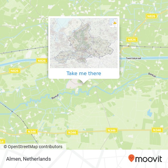 Almen map