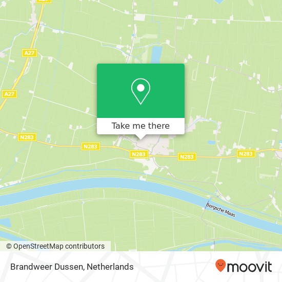 Brandweer Dussen map