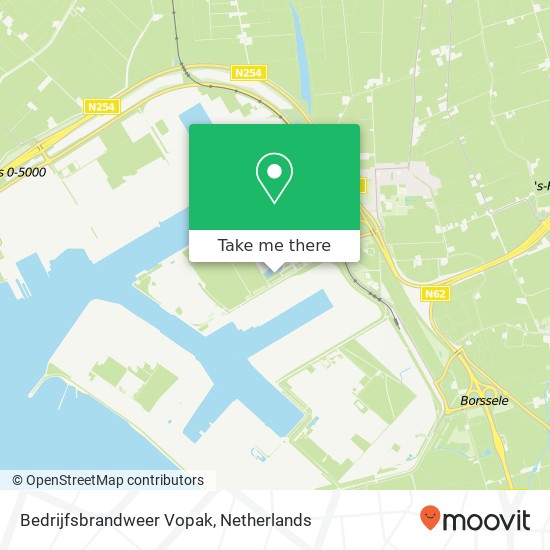 Bedrijfsbrandweer Vopak map