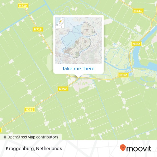 Kraggenburg map