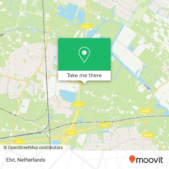 Elst map