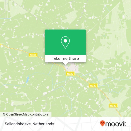 Sallandshoeve map