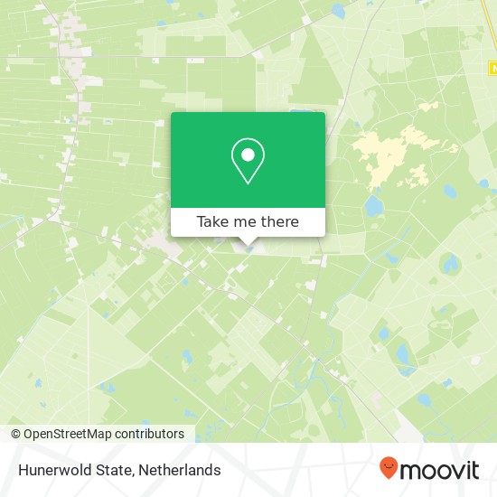 Hunerwold State map