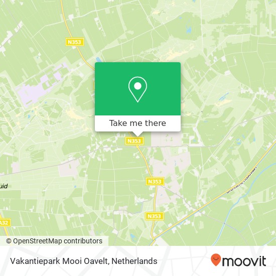 Vakantiepark Mooi Oavelt Karte