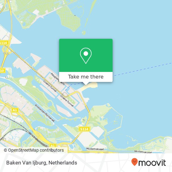 Baken Van Ijburg map