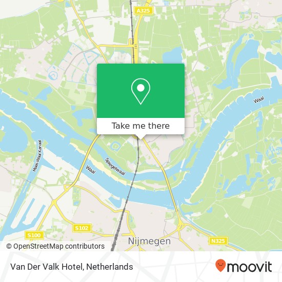 Van Der Valk Hotel map