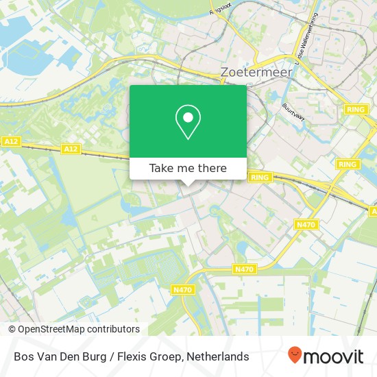 Bos Van Den Burg / Flexis Groep Karte