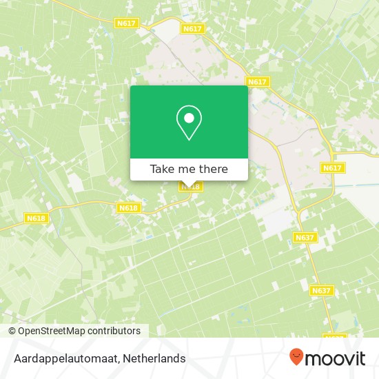 Aardappelautomaat map