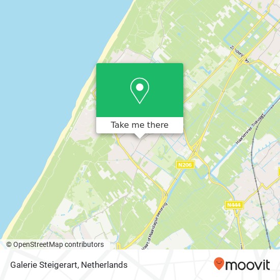 Galerie Steigerart map