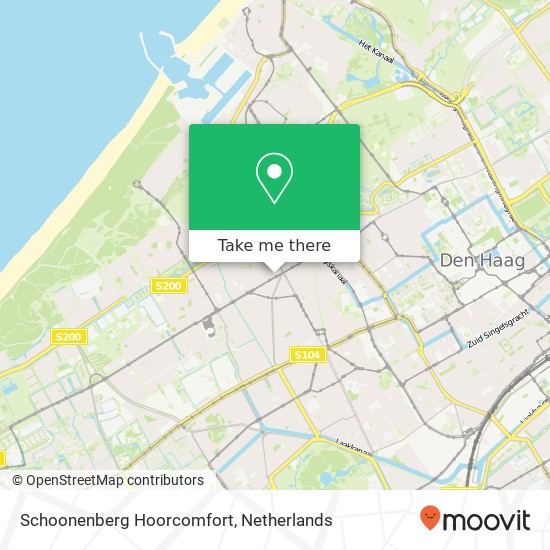 Schoonenberg Hoorcomfort map