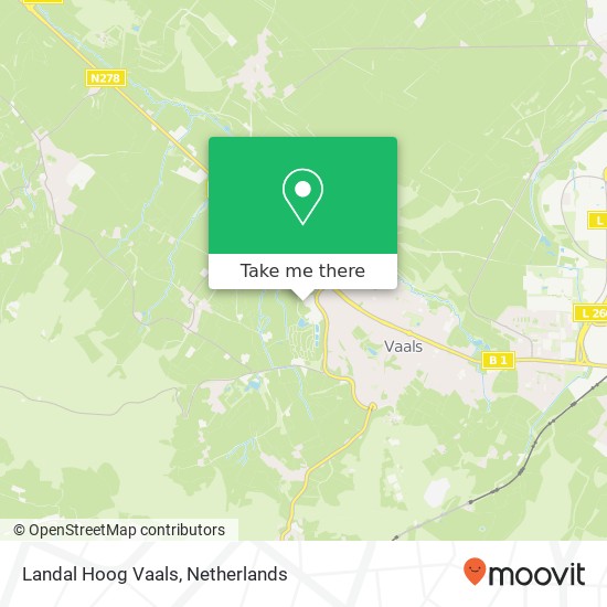 Landal Hoog Vaals map