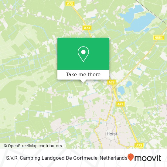 S.V.R. Camping Landgoed De Gortmeule map