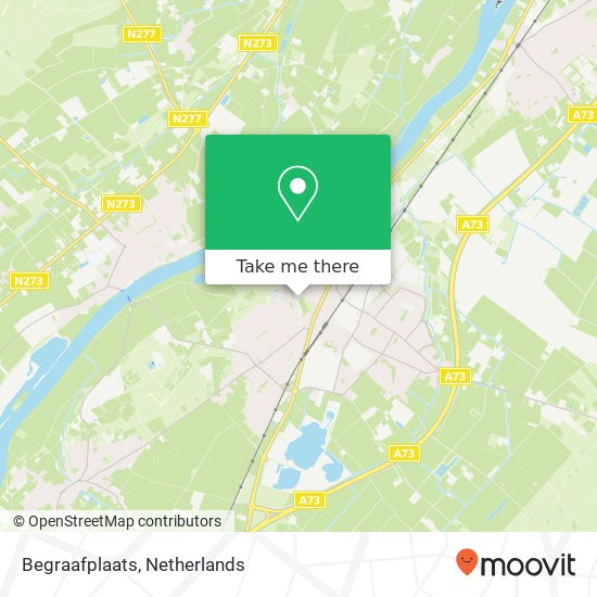 Begraafplaats map