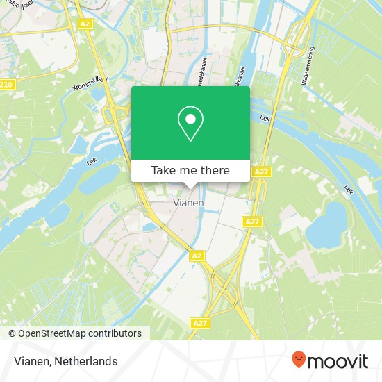 Vianen map