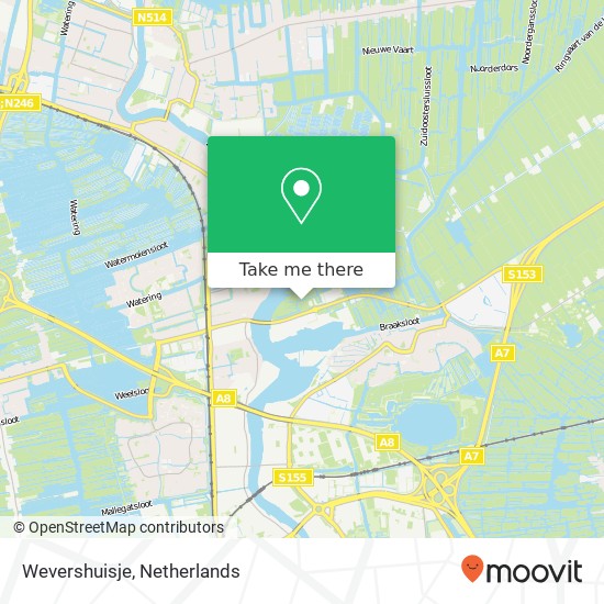 Wevershuisje map