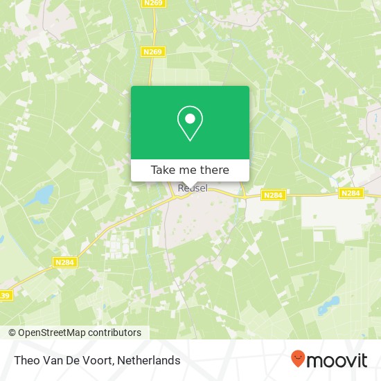 Theo Van De Voort map