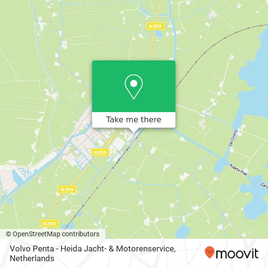 Volvo Penta - Heida Jacht- & Motorenservice map