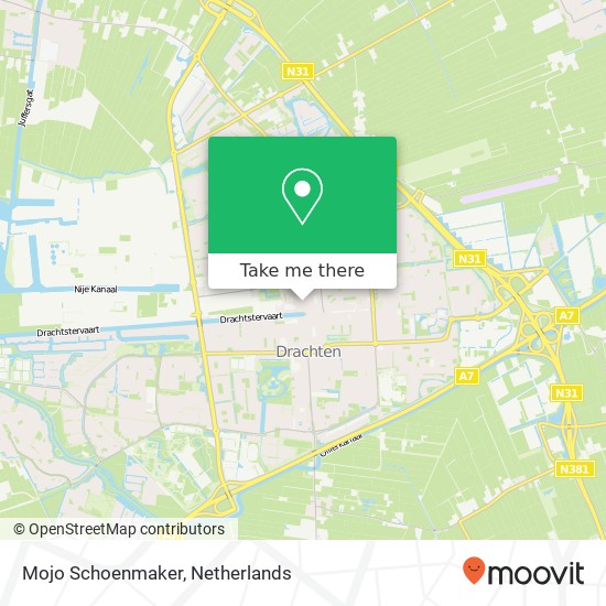 Mojo Schoenmaker map