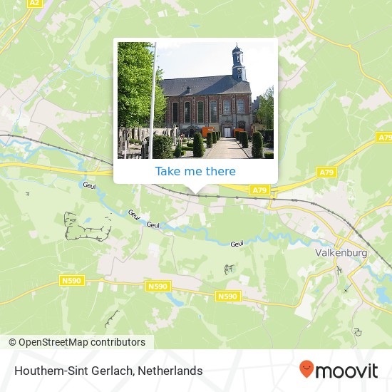 Houthem-Sint Gerlach map