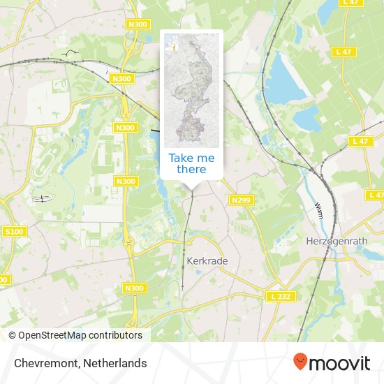 Chevremont map