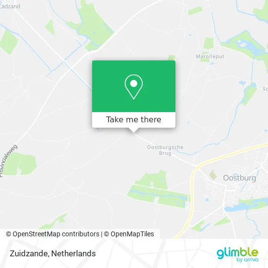 Zuidzande map