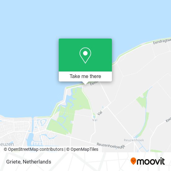 Griete map