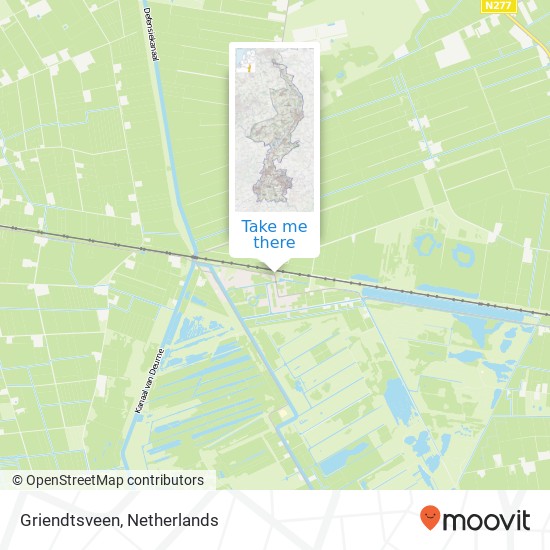 Griendtsveen map