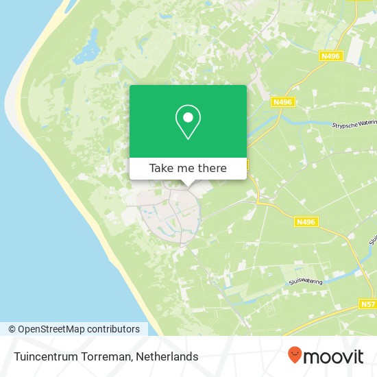 Tuincentrum Torreman map