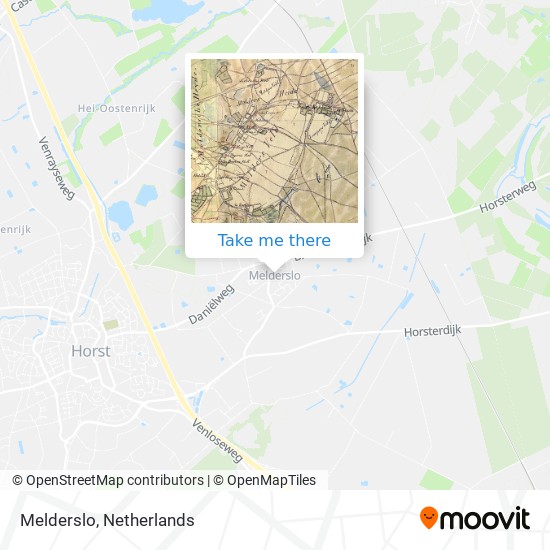 Melderslo map