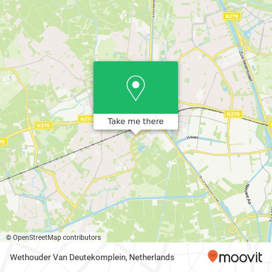 Wethouder Van Deutekomplein map