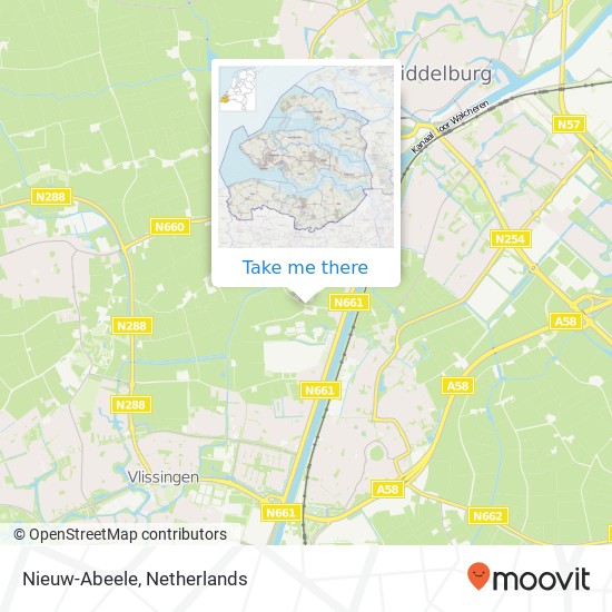 Nieuw-Abeele map