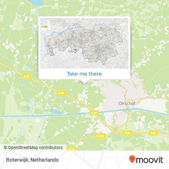 Boterwijk map