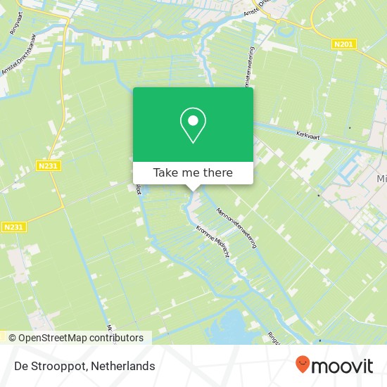 De Strooppot map