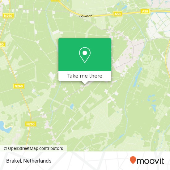 Brakel map