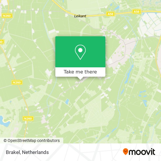 Brakel map