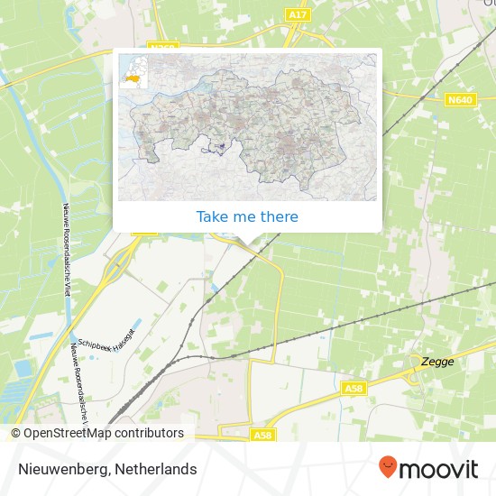 Nieuwenberg map